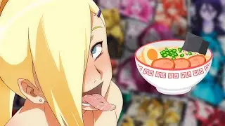 Naruto Characters Eating Ramen • Ramen Mode