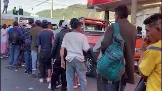Intervención agresiva de la POLICÍA en la campaña, no nos querían dejar repartir la comida