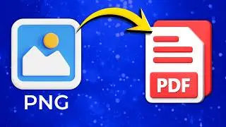 How to convert a PNG image to a PDF