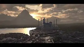Stormwind City Adaptation Matte Painting