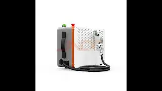 200W pulse portable laser cleaner cleaning wood