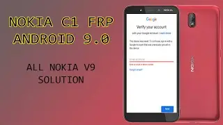 BYPASS FRP Nokia C1 TA 1165 REMOVE GOOGLE ACCOUNT ANDROID 9