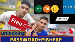 All Vivo oppo realme MTK  pattern password unlock Free tool | Google account lock remove