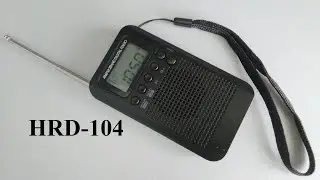 Обзор радиоприемника HRD-104 - карманное радио