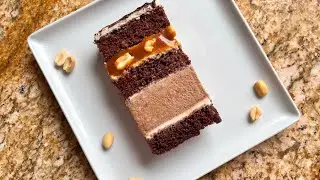 ТОРТ "СНІКЕРС" РЕЦЕПТ 🥰 з шоколадним муссом
