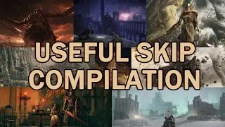 【ELDEN RING】 Useful Skip compilation - Radahn, Mimic Tear, Snowfield, Malenia, Capital, Mt. Gelmir
