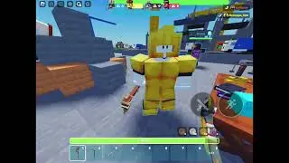 Playing SkyWars Squads