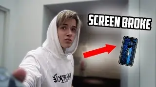 HE DESTROYED MY NEW IPHONE X