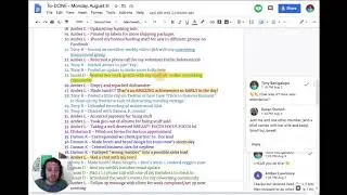 How to host a great community event using just a Google Doc!