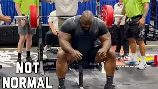 Unknown Giant Man Enters a Powerlifting Competition