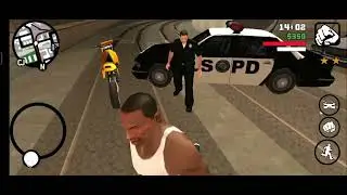 GTA San Andreas Free Roam android gameplay || GTA SA CLEO MOD ANDROID