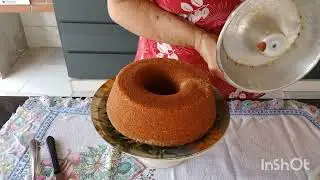 Bolo de vó simples fofinho delicioso 😋