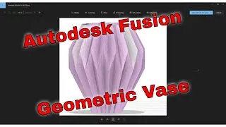Fusion Guide: Geometric Vase, the power of geometry.