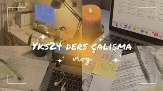 bolca tyt çalıştığım birgün, yeni kaynaklar, yks24 ders çalışma günlüğüm #1 ✨️