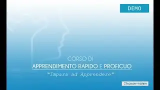 Presentazione del Corso Imparare ad Apprendere