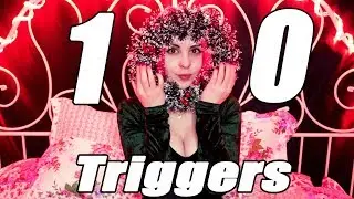 100 ТРИГГЕРОВ ЗА 6 МИНУТ АСМР/ASMR 100 TRIGGERS IN 6 MINUTES HD