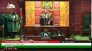 National Assembly Proceedings,  Thursday 8th June 2023, Afternoon Session