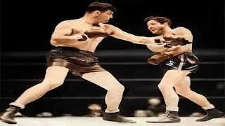 Max Baer vs. James J. Braddock Upscaled and Colorized - (13.6.1935) HUGE UPSET!
