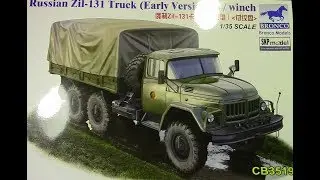 Assembling the model ZIL-131 early version of Bronco Part 1