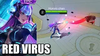 SELENA'S VIRUS SKIN WITH RED 2ND SKILL