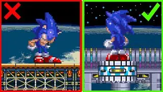 Death Egg Zone Act 2 Background, but BETTER! ✨ Sonic 3 A.I.R. mods Gameplay