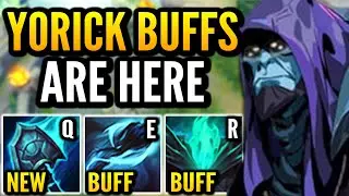 NEW YORICK BUFFS ARE 100% AMAZING | Q NOW HEALS + MAIDEN IS CRACKED!