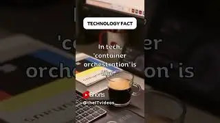 In Tech, 'container orchestration' is like..  