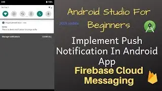 Firebase Push Notification in Android Application | Prego Coding Classes