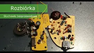 Rozbiórka słuchawek z radiem