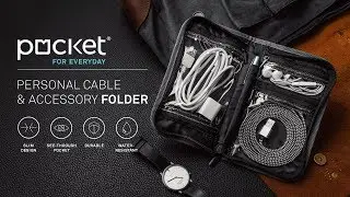 Pocket for Everyday - Personal Cable & Accessory Folder | UT Wire