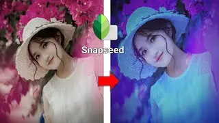 Photo Editing | Snapseed Blue Tone Editing | Android Mobile