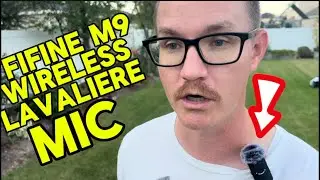 FIFINE Wireless Lavalier Microphone for iPhone/Android/Camera | Perfect for Content Creators!