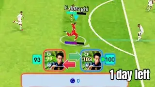 BEFORE FREE RESET ENDS... TRY 100 FINISHING INZAGHI😱😱