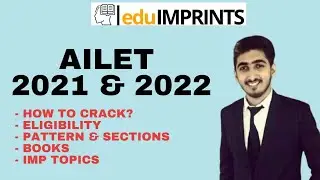 Ailet 2021 & 2022 | NLU DELHI | STRATEGY | SYLLABUS | BOOKS | IMP TOPICS