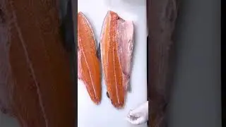 How to Cut Salmon #salmon #fish #shortsfeed #shortsvideo #shortsviral