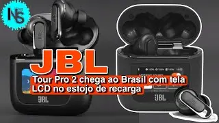 JBL Tour Pro 2 TWS | Fone de ouvido Sem fio como Tela Integrada no Estojo de Carregamento  e Mais.
