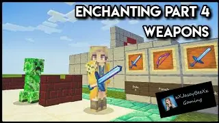 Enchanting Weapons : Minecraft Tutorial | Bedrock Edition, XboxOne, Windows 10, MCPE, PS4