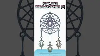 [1DAY_1CAD] DREAMCATCHER [9] #shorts #tinkercad #project