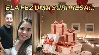 GANHEI MUITOS PRESENTES-ELA FEZ UMA SURPRESA NO DIA DO MEU ANIVERSÁRIO!