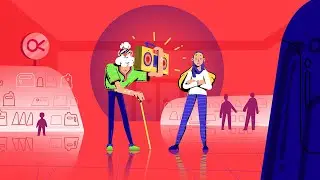 OK Super Market chain Motion Graphic - Motion Graphics Agency Portfolio