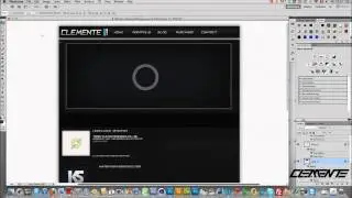 Webdesign speedart by clementedesigns
