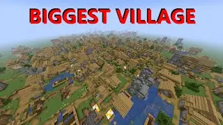 biggest village in minecraft