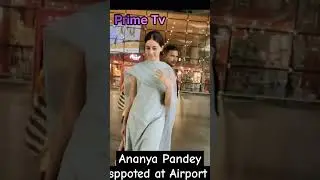 Ananya Pandey in Punjabi dress at Airport #beautiful #bollywood #ananya #pandey #ytshorts #shorts