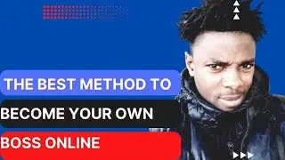 The Best Method To Become Your Own Boss Online