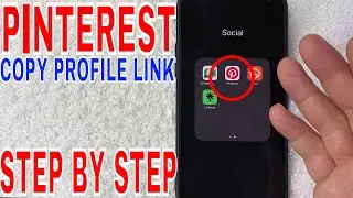 ✅  How To Copy Pinterest Profile Link 🔴