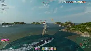 World of Warships Clan Battle (Season 23) “Triton” [4-FUN] vs [TWBNS]