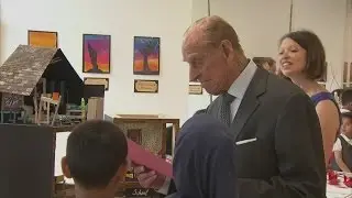 Prince Philip disgusted by child's handwriting during school visit