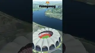 ✅Estadio Rungrado Primero de Mayo Pionyang, - videos en movimiento 4k Relaxinglandscapes #short