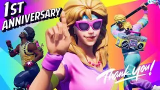 FORTNITE - Dance Music Video / Our 1st Anniversary