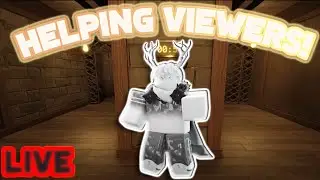 HELPING PEOPLE BEAT THE DOORS HUNT AND REACTING TO FLOOR 2 SNEAK PEEK LIVE!
